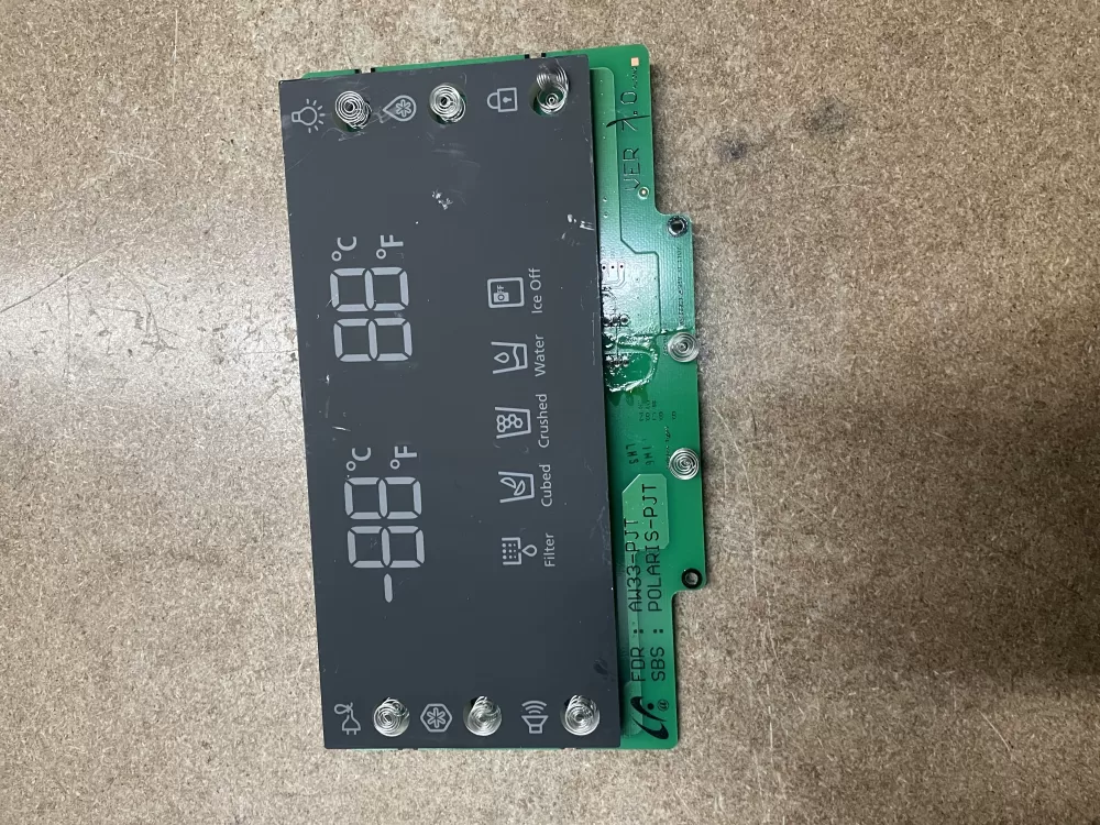 Samsung DA92-00153A Refrigerator Control Board