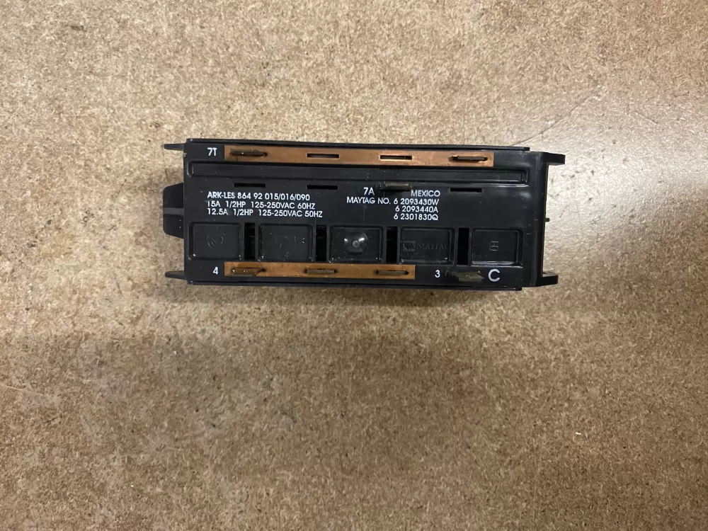 Maytag 6 2093430 Washer Timer Control AZ67311 | BK1937