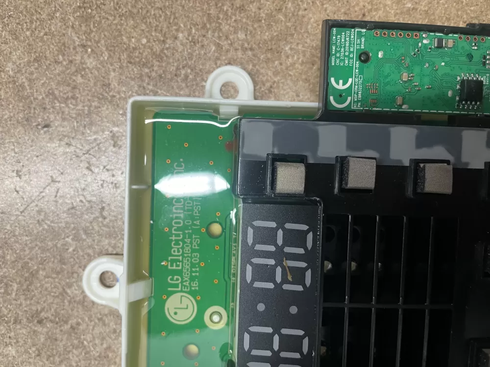 LG Agl75452910 Ebr81634305 Washer Control Board Panel AZ17788 | KMV101