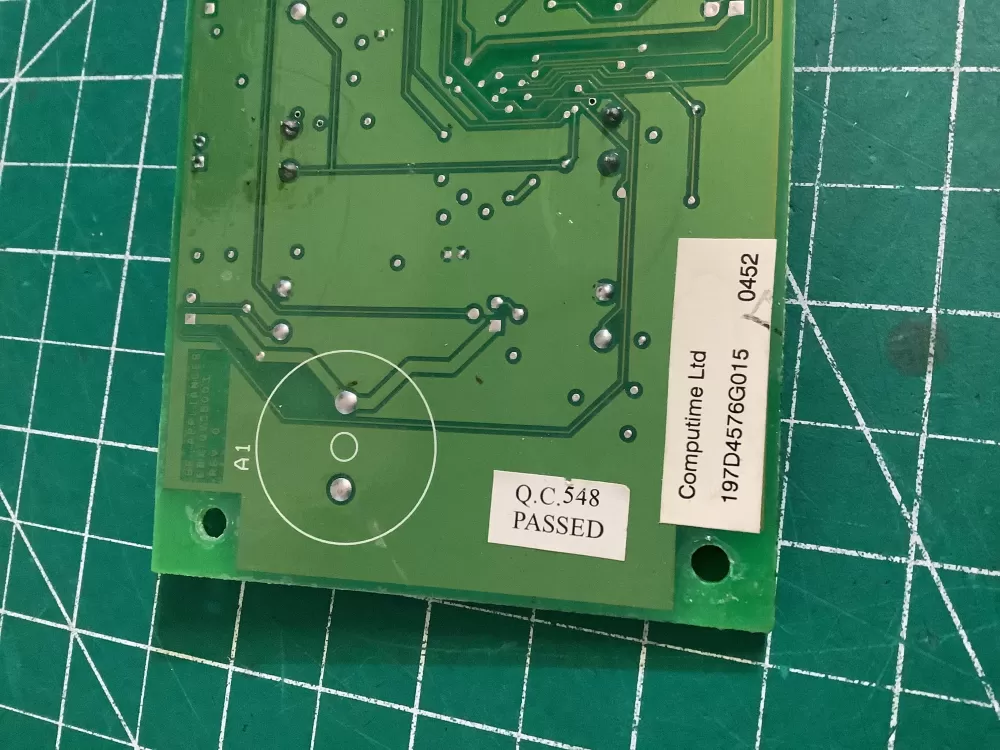 GE REFRIGERATOR DISPENSER CONTROL BOARD PART# 197D4576G015 AZ174437 | NR2623
