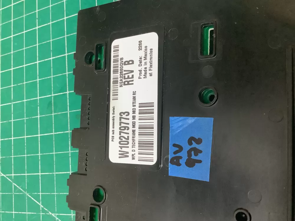 Whirlpool W10279773 Dryer Control Board AZ225080 | ARV972