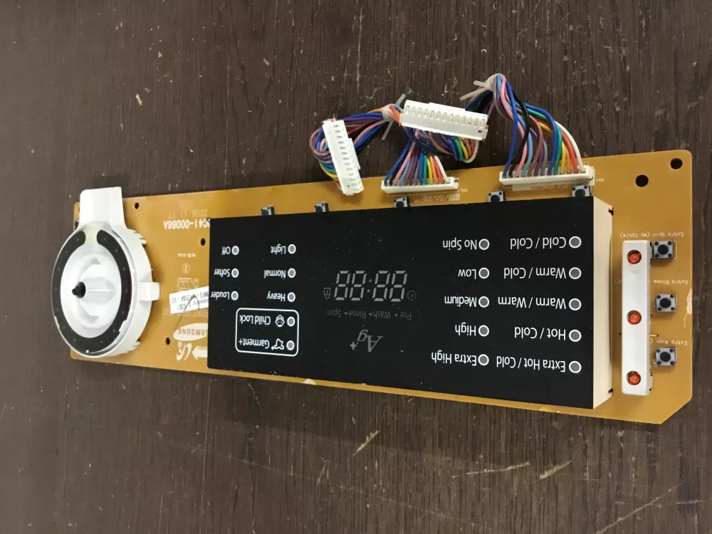 Samsung DC41-00066A Washer Control Board AZ33692 | NRV369