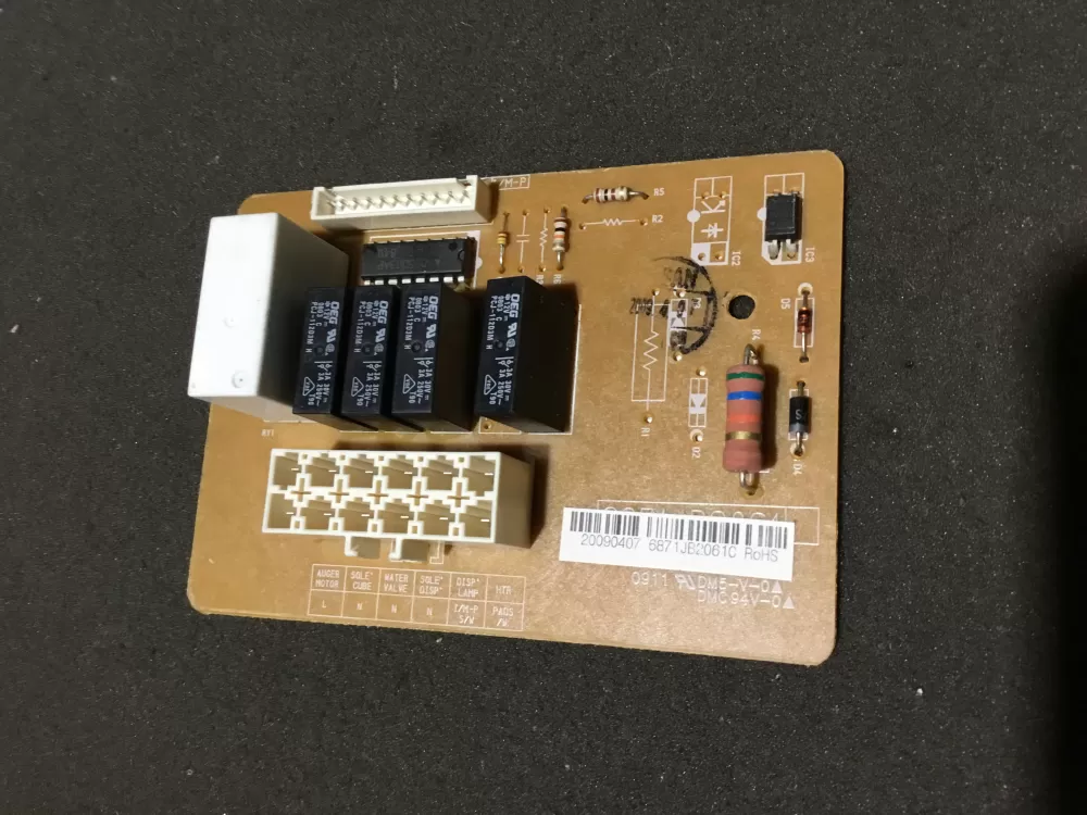 LG 6871JB2061C Refrigerator Control Board