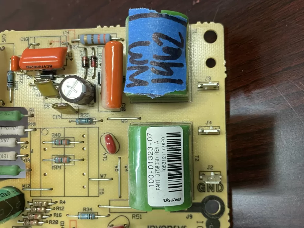 Whirlpool Amana 100 01323 07 9758080 Range Control Board AZ87433 | Wm1962