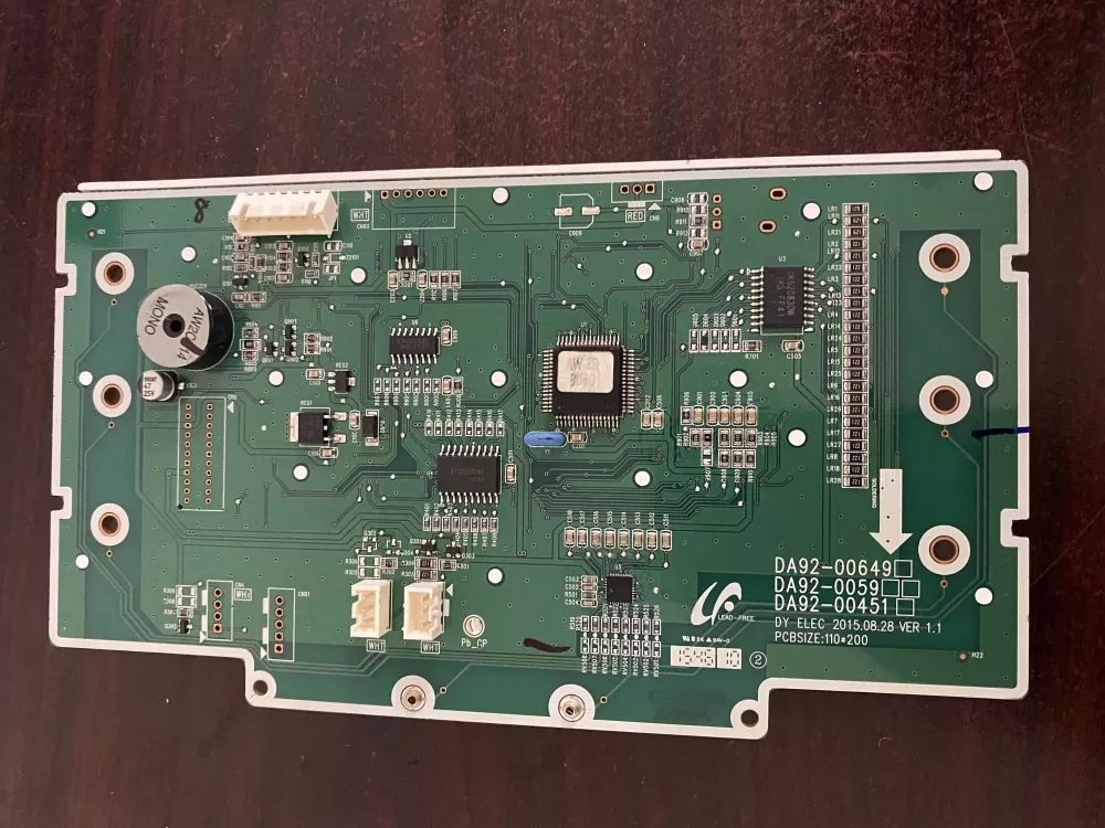 Samsung DA92 00649A Refrigerator Control Board Dispenser AZ33087 | BK1683