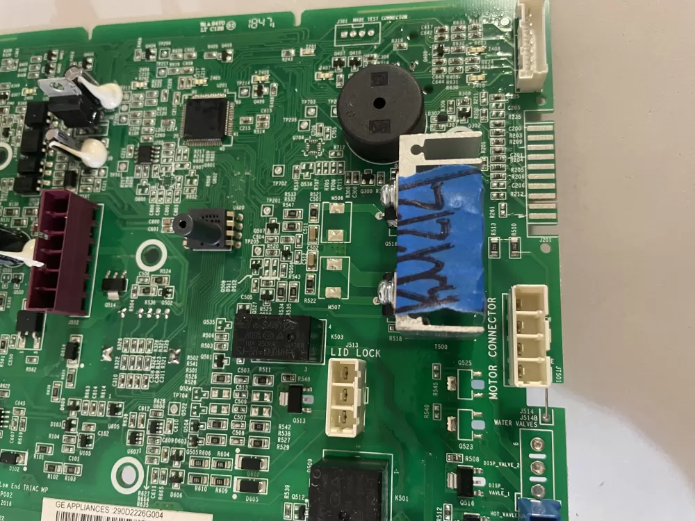 GE WH22X36498 290D2226G004 Washer Control Board AZ122898 | KMV212