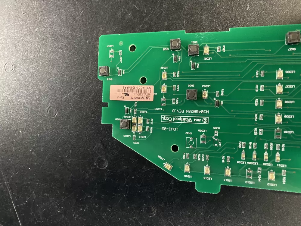 Whirlpool W10563776 Washer Control Board AZ13374 | BK1559