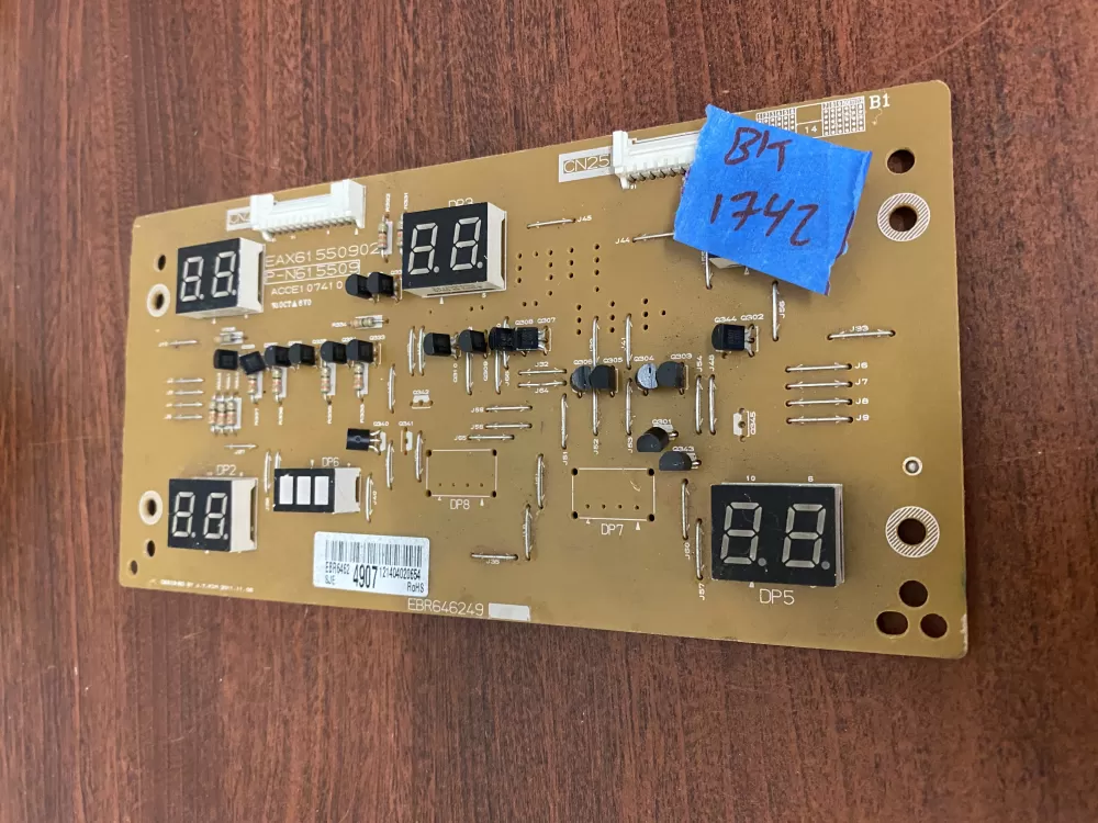 LG EBR64624908 EBR64624907 PS7792510 Range Board Control AZ42770 | BK1742