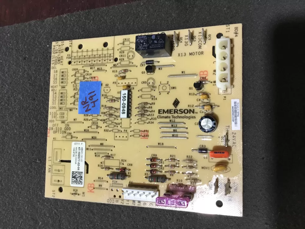 Rheem Air Handler Control Board 47-102077-02-04 156-9735 AZ109767 | NR491