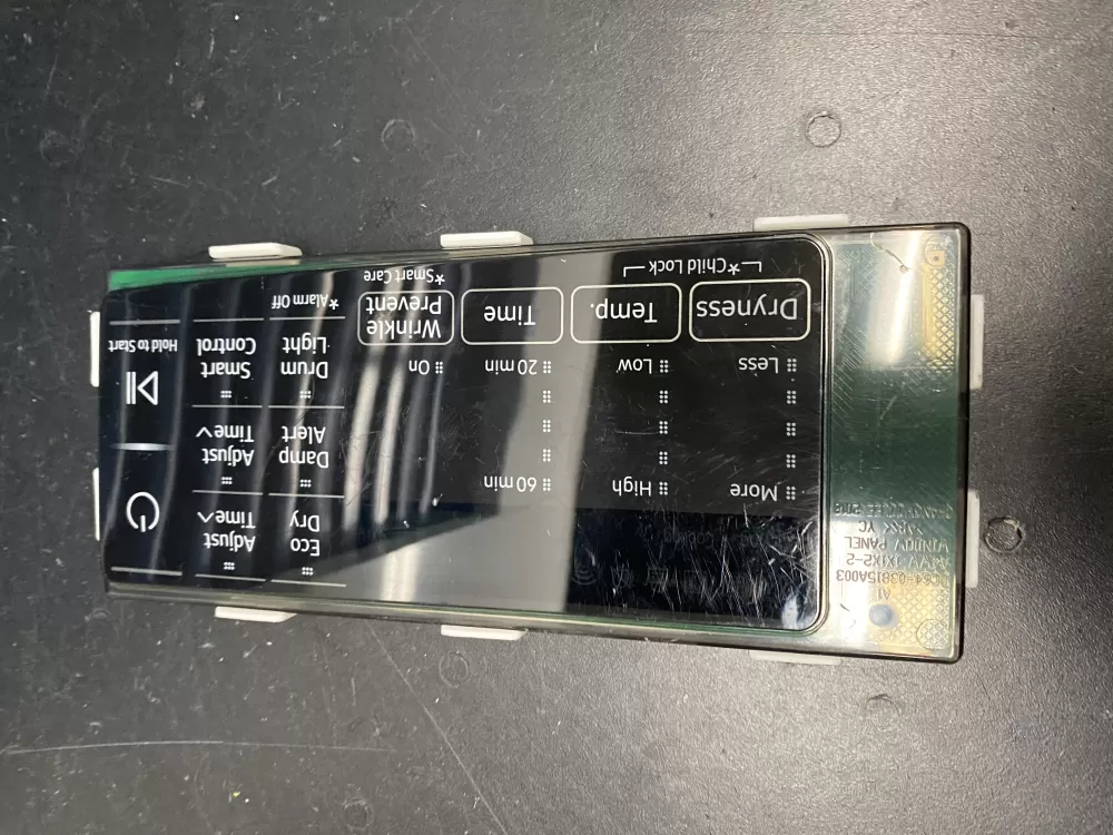 Samsung DC97-23123A Dryer Control Board Panel