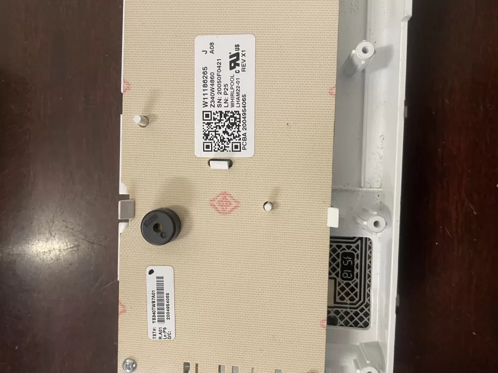 Maytag W11186265 Washer Control Panel W11325573 AZ41987 | KM1734