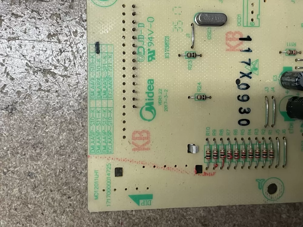 GE EMLAA9L 10 Microwave Control Board AZ15181 | KM1602