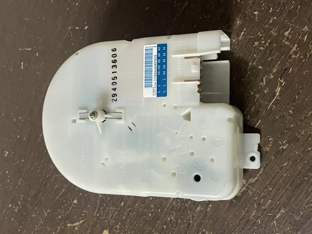 GE WH12X10527 175D6604P053 Washer Timer