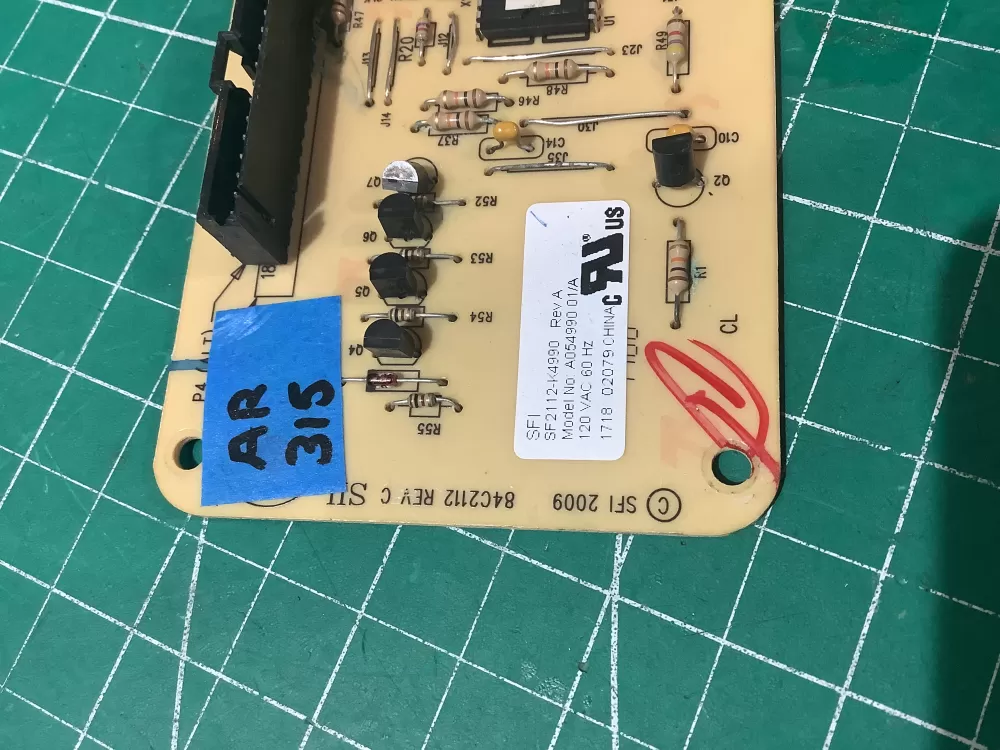 Frigidaire Dishwasher Control Board SF2112-K4990 A054990 01A AZ189588 | AR315