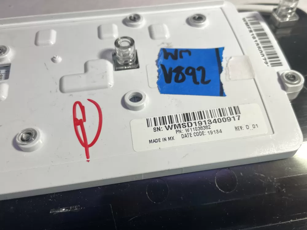 Whirlpool W11130339 PS12347539 Washer Control Board Panel AZ197181 | Wmv892