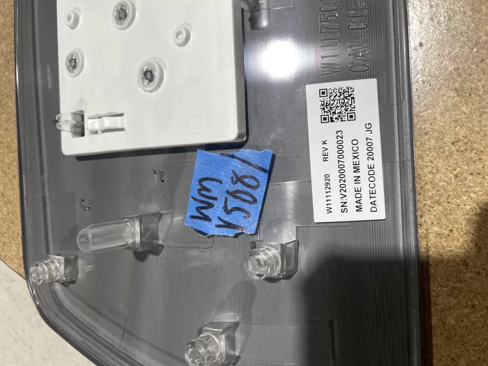 OEM Whirlpool Washer Control Panel W11112920 W11174237 | Wmv508