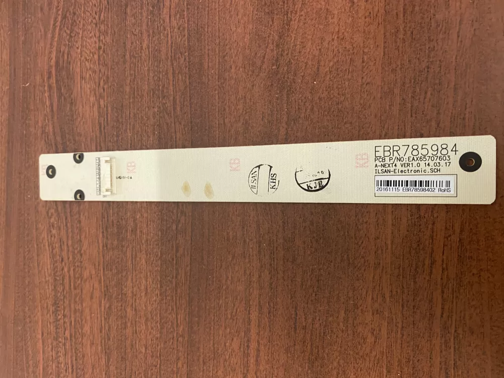 LG REFRIGERATOR CONTROL/DISPLAY BOARD PART # EBR78598402 AZ41941 | BK1733