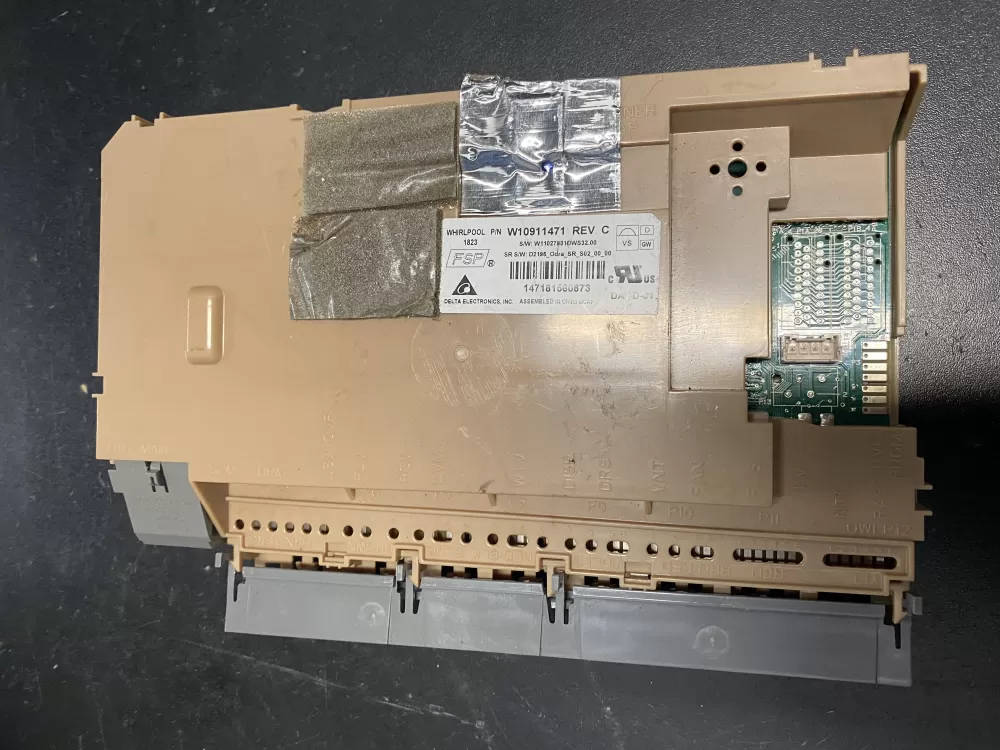 Whirlpool W10911471 W11120155 PS12347291 Dishwasher Control Board