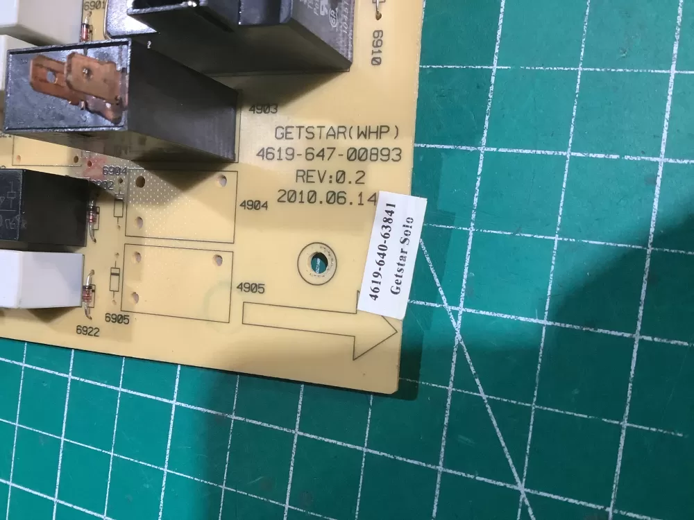 Whirlpool 4619-640-63841 Microwave Display Control Board AZ168615 | NR2579