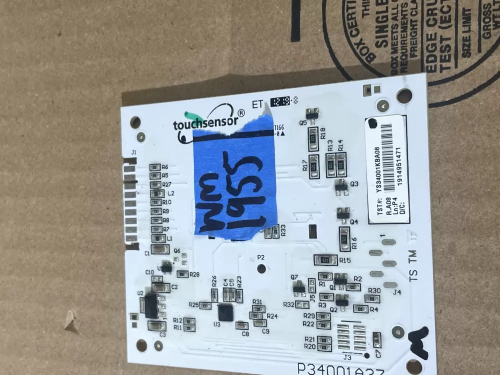 Maytag Touchsensor Washer Led Board YS34001KBA08 AZ96220 | Wm1955