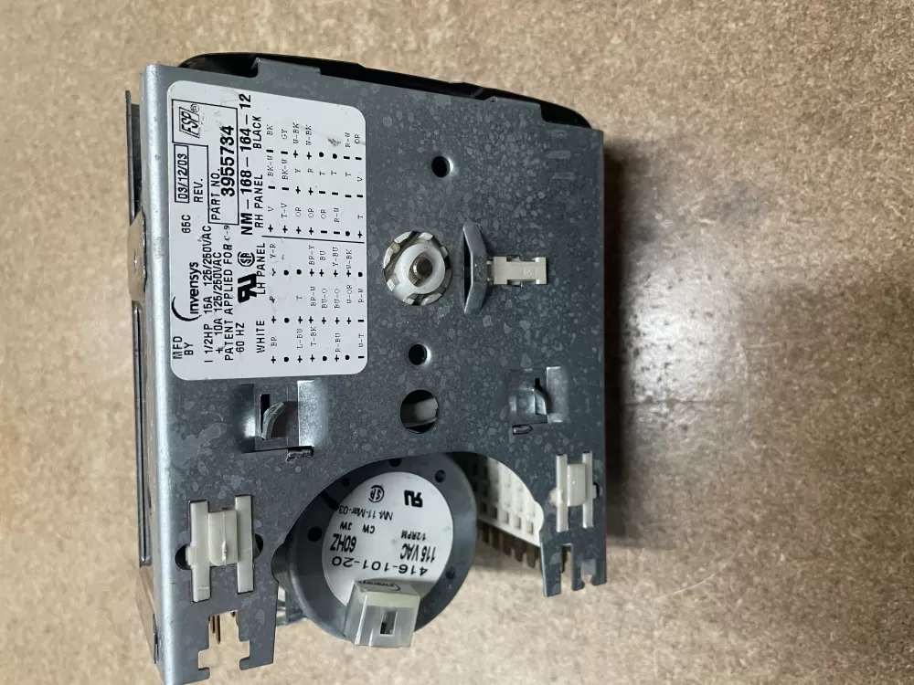 Kenmore AP6008963 3955734 3955734R WP3955734 Washer Timer AZ8211 | KM1521