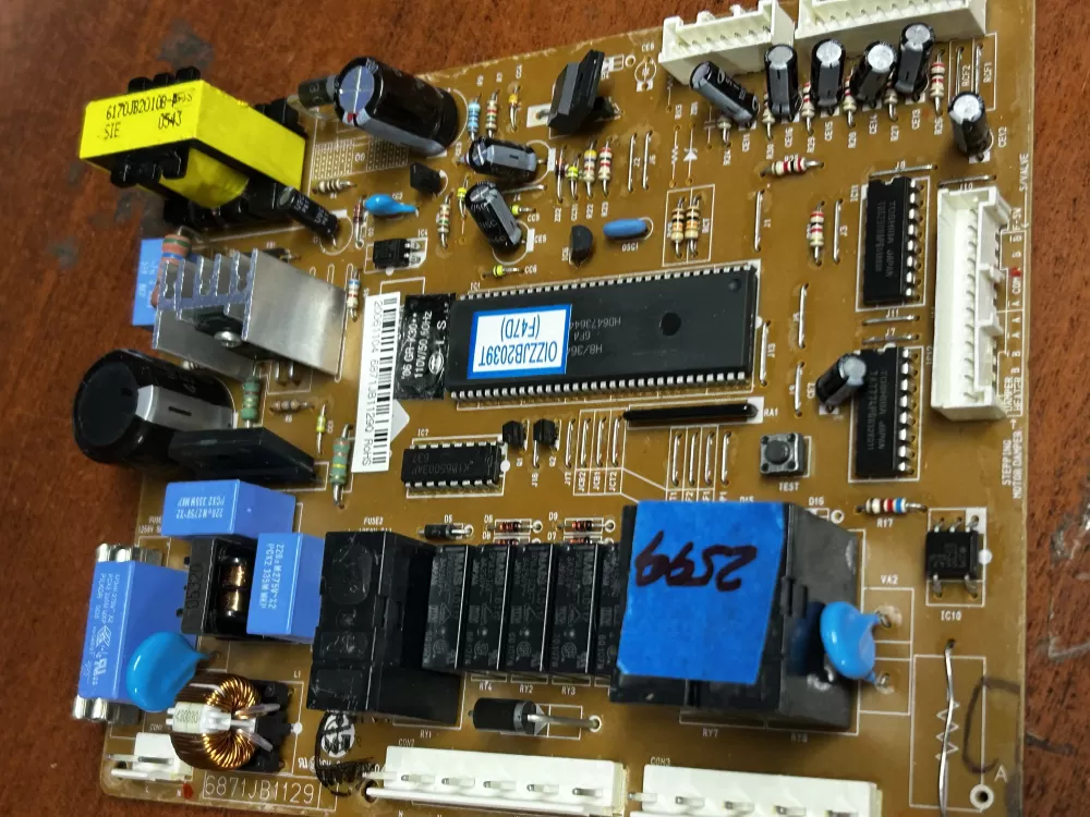 LG 6871JB1129Q Refrigerator Main Power Control Board AZ184972 | GL2599