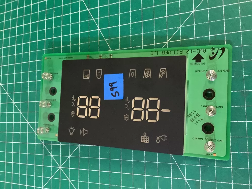 Samsung DA92-00368 B Refrigerator Dispenser UI Control Board AZ193830 | NR599