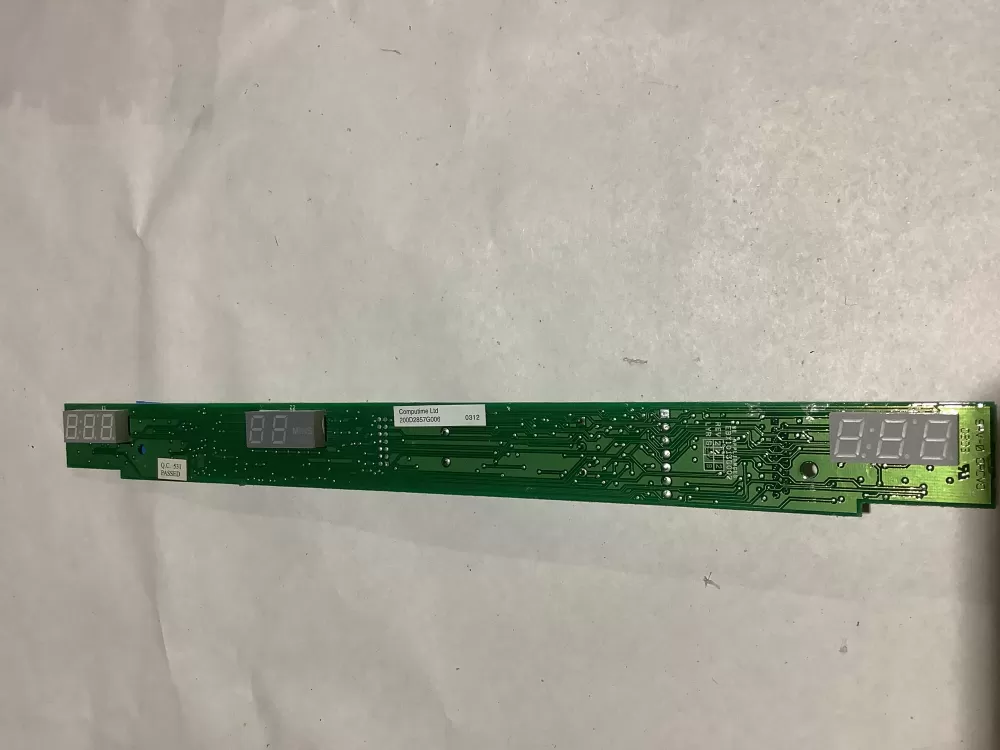 GE 200D2857G006 Refrigerator Control Board AZ158613 | ZC337