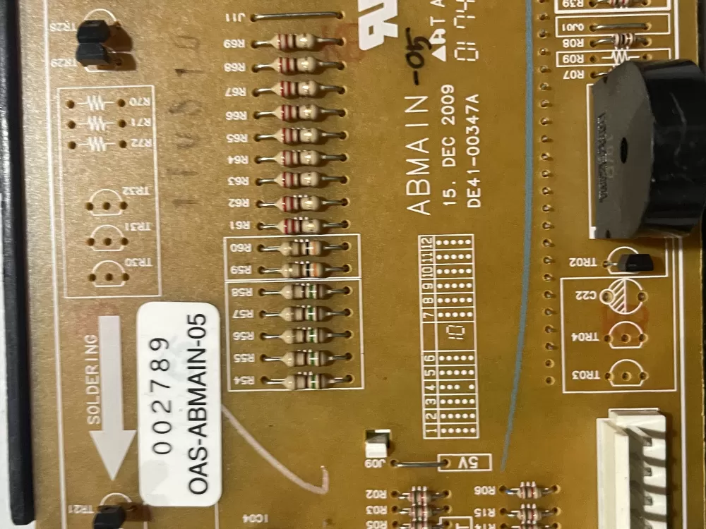 Samsung DE41-00347A Range Control Board AZ229323 | Wmv386