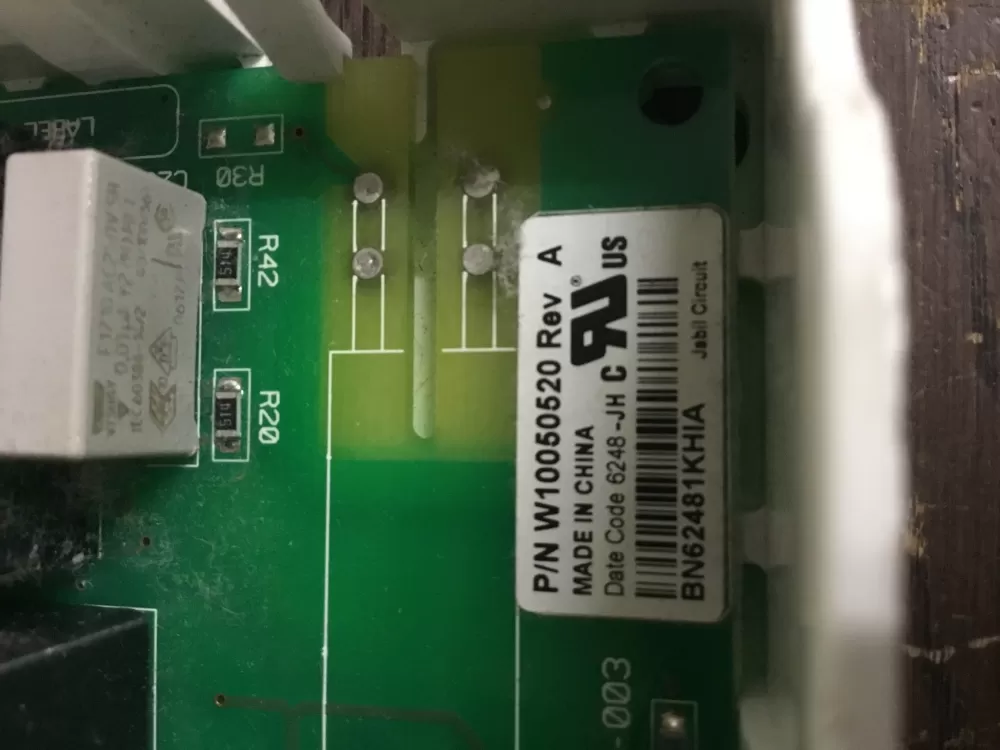 Whirlpool Maytag Kenmore W10111606 6105034 Dryer Control Board AZ19674 | NR175