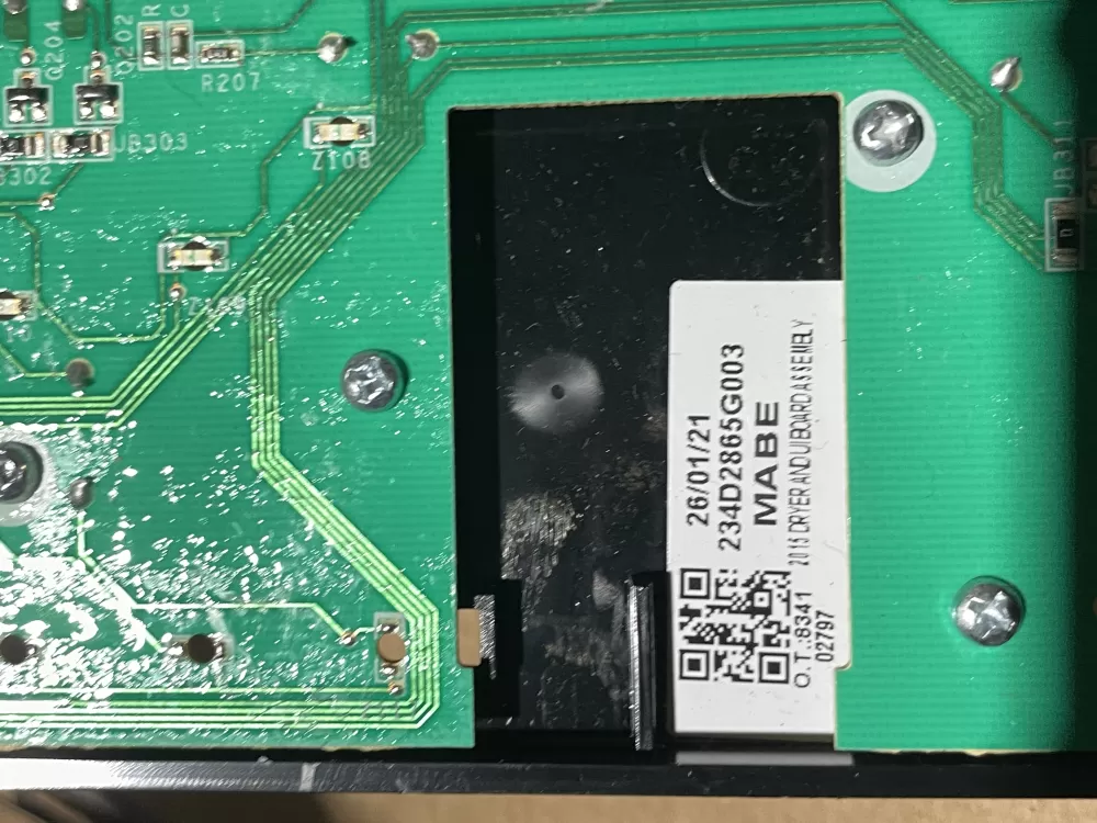 GE 234D2865G003 234D2855G004 WE22X31718 Washer Control Board AZ72732 | Wmv539