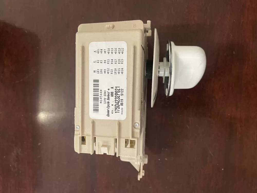 GE 175D4232P021 WH12X10255 Washer Timer