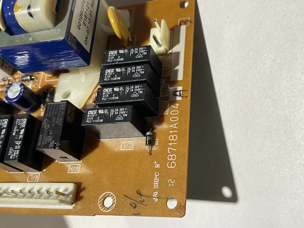 LG 687181A004A P1 6A004 Microwave Control Board AZ122761 | Wm2246