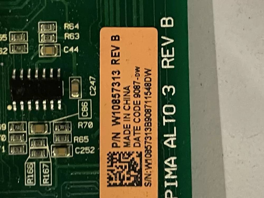 Whirlpool Maytag Roper W11049556 W10857313 Washer Control Board AZ34577 | Wm72