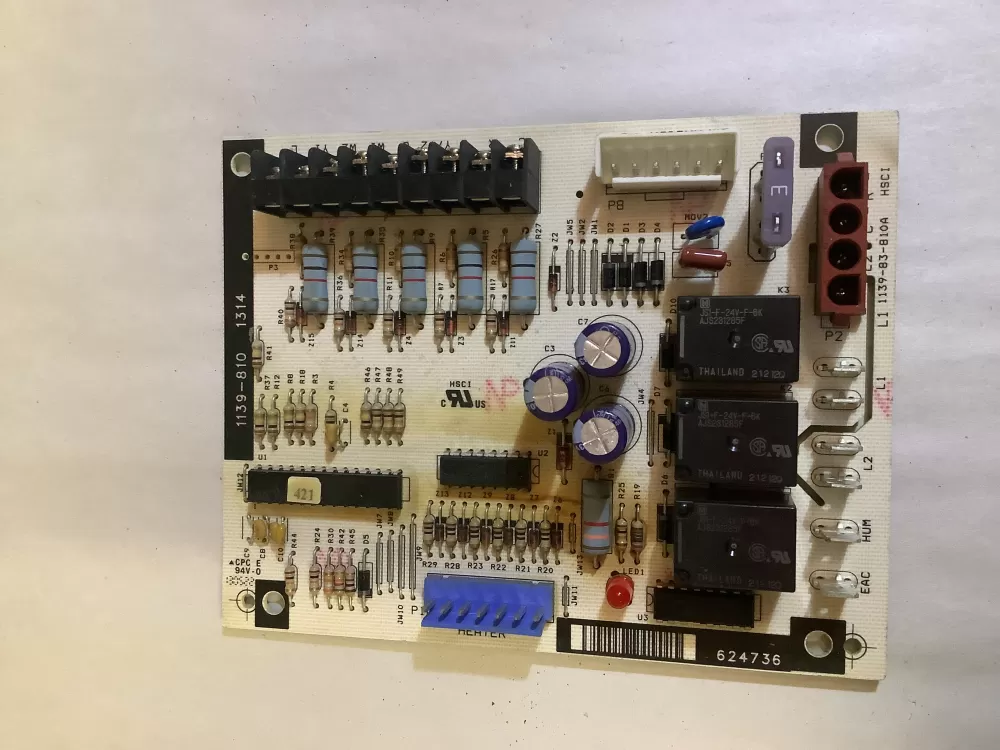 Nordyne 1139-810 Furnace Control Board AZ104910 | AR1850