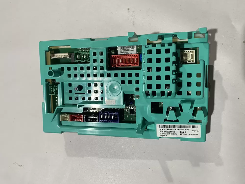 Whirlpool W10296034 W10393489 PS3495160 Washer Control Board AZ112486 | BK740
