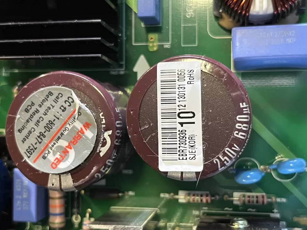 LG EBR73093602 EBR73093607 Refrigerator Control Board AZ44264 | 304