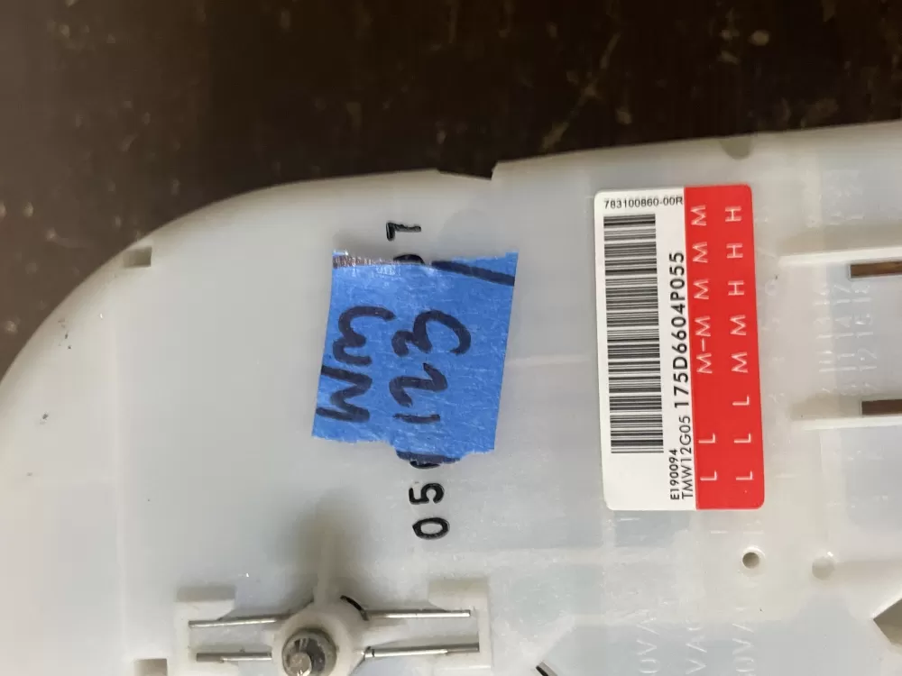 GE 175D6604P055 WH45X22698 Washer Timer AZ82028 | Wm123