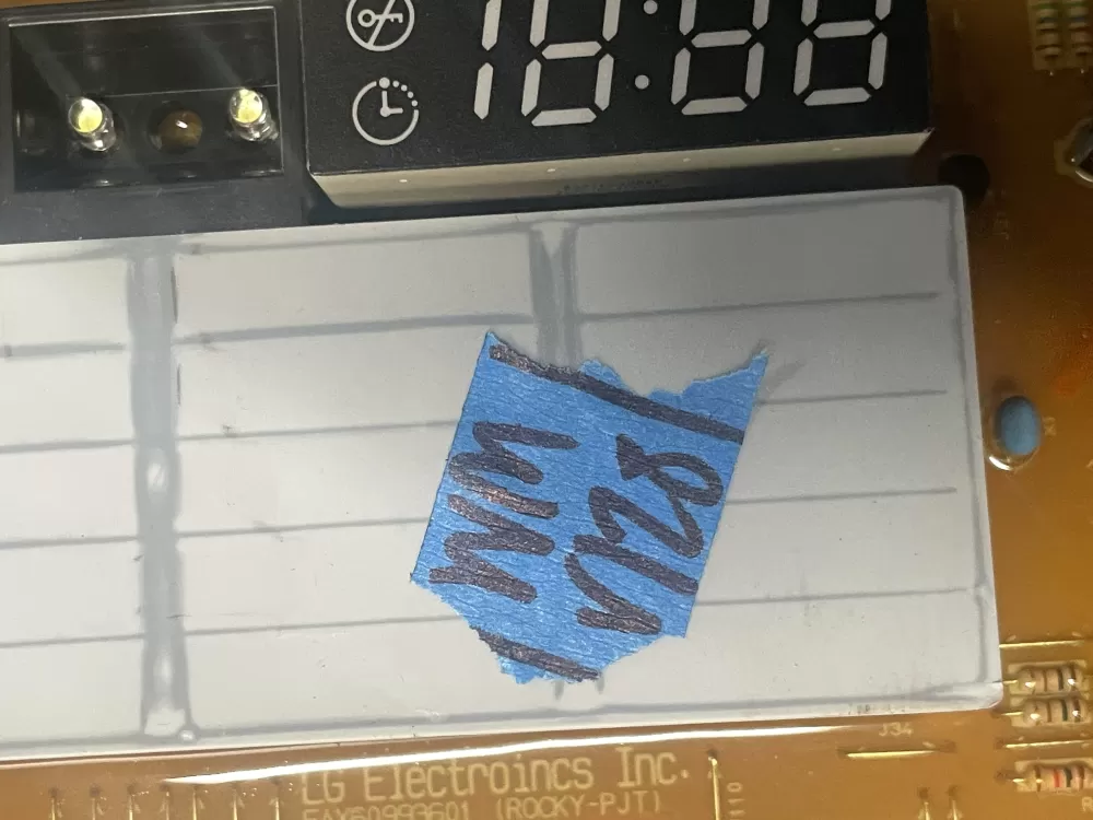 LG EBR62267101 EBR62267104 PS3645416 Washer Control Board AZ18182 | WMV128