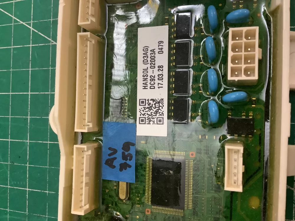 Samsung DC92 02003A Washer Control Board AZ219103 | ARV759