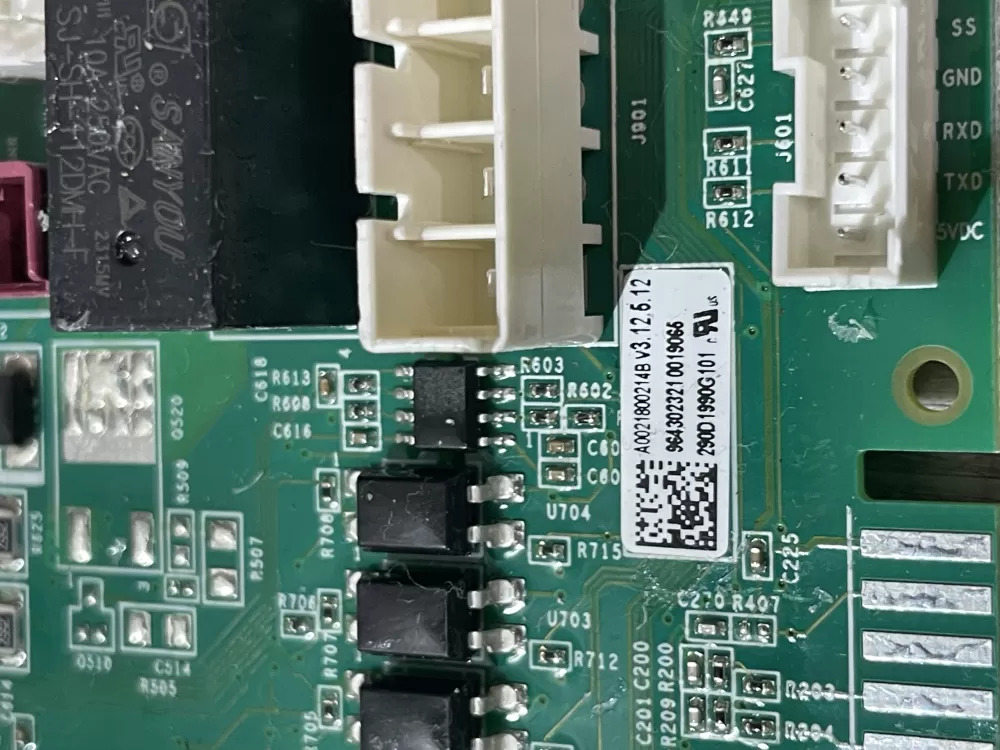 GE 290D1990G101 Refrigerator Control Board Main Assembly AZ189905 | Wm807