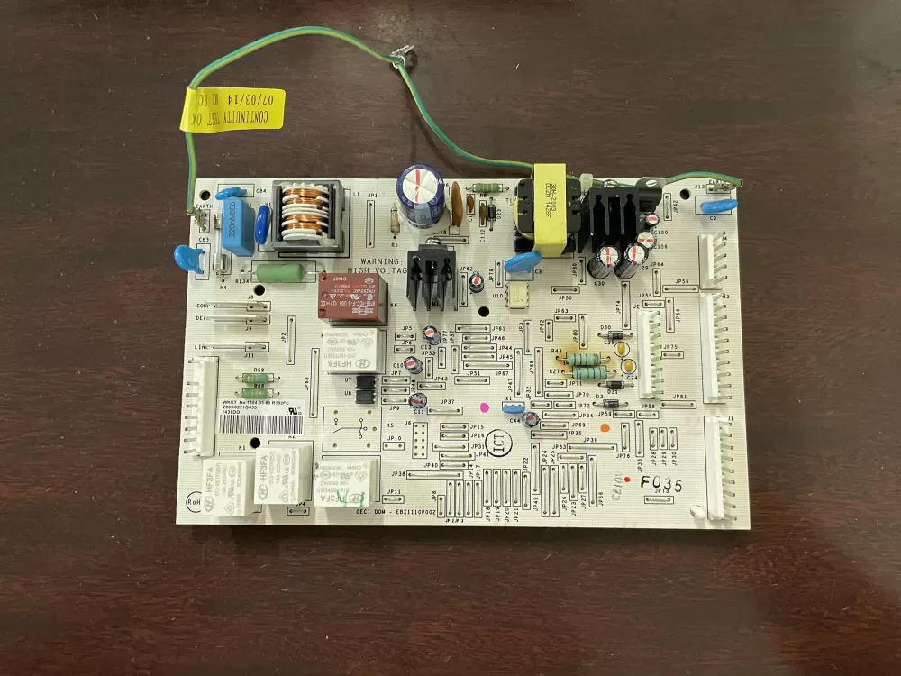 GE 200D6221G035 EBX1110P002 Refrigerator Control Board AZ58936 | KM2079