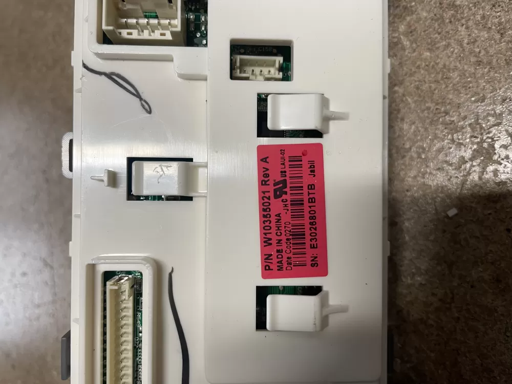 Maytag W10355021 150 Washer Control Board display AZ9549 | KM1499
