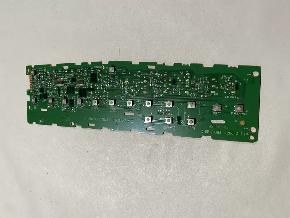 Fisher & Paykel 421098 Washer Keyboard Control Board AZ154545 | BK2523