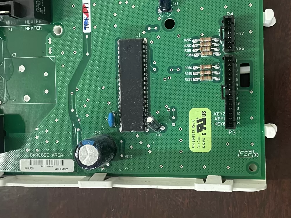 Whirlpool WP8546219 Dryer Control Board AZ32149 | KM216