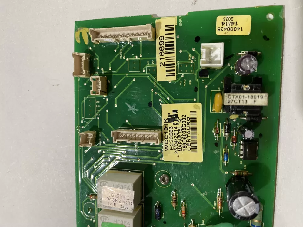 GE 189D5035G002 WH12X20274 Washer Control Board AZ148376 | BK2231