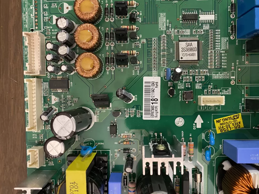 LG EBR67348018 Refrigerator Control Board AZ56325 | BK1953