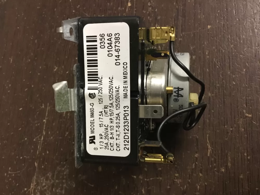 GE 212D1233P013 WE4M365 Dryer Timer AZ21197 | NR110