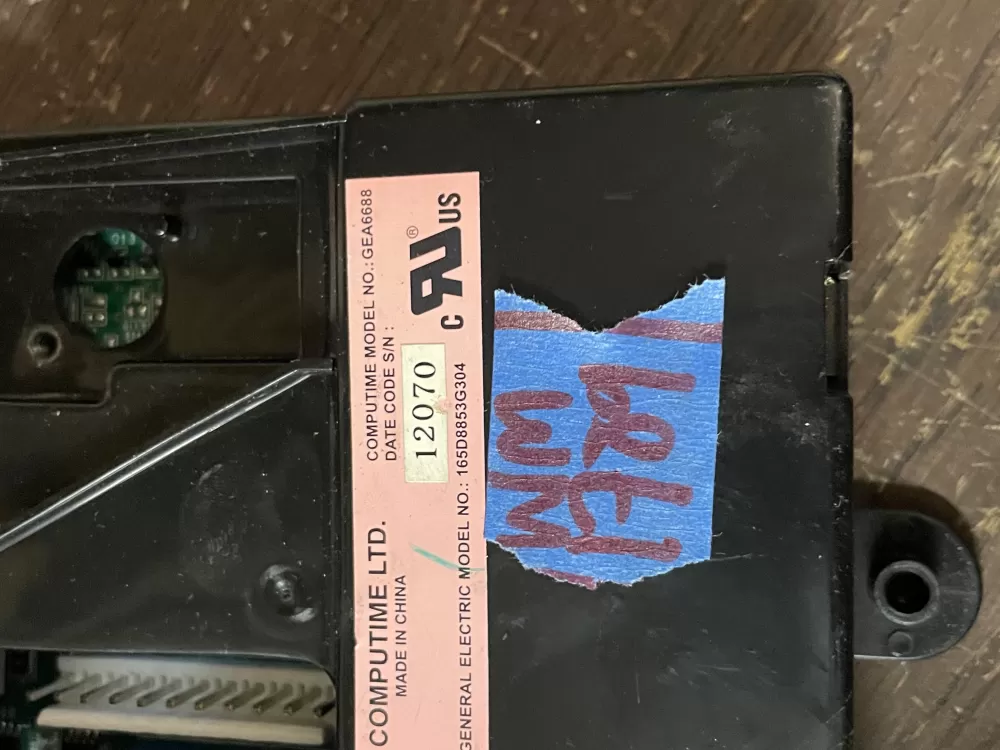 GE 165D8853G304 Dishwasher Control Board AZ48711 | Wm1789