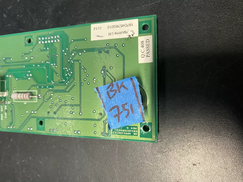 GE 197D4576G012 Refrigerator Control Board AZ18749 | BK751